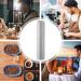 Coffee Beans Spray Bottle | Perfume Atomiser for Travel | Portable Water Atomizer for Coffee Beans | Refillable RDT Sprayer Dispenser for Cocktails Espresso Silver - Buy Online on SooperMarket.com