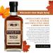 Lincoln County Reserve Bourbon Barrel Aged Maple Syrup - Grade A Amber Rich Taste - Gluten-Free - 12FL OZ (3 Pack) - Buy Online on SooperMarket.com