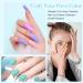 LKE Gel Nail Polish Kit with 72W UV Lamp | 6 Macaron Colors + Top & Base Coat | Manicure DIY Gifts for Women - Buy Online on SooperMarket.com