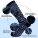Enerwear Men's Cotton Crew Socks 10-13, 10-Pack - Moisture Wicking, Heavy Cushion, Black Heel/Grey Foot - Buy Online on SooperMarket.com
