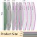 8 Pcs Professional Nail Files and Buffers - Double Sided 100/180/240 Grit for Natural and Acrylic Nails - Shaping & Smoothing Kit - Buy Online on SooperMarket.com