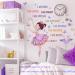Ballet Butterfly Girl Wall Stickers - Inspiring Bedroom Decor for Girls - Buy Online on SooperMarket.com