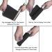 Black Silicone Heat Resistant Travel Mat - Anti-Heat Pad for Hair Straighteners & Curling Irons | Perfect for Styling on the Go - Buy Online on SooperMarket.com