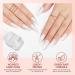 MIZHSE 15ml Quick Dry Nail Polish Blue White Pearl Nail Polish Varnish Glitter Holographic Nail Art Fingernail and Toenail Polish Manicure DIY at Home - Buy Online on SooperMarket.com