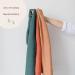 Muslin Swaddle Blankets Set of 3 - Forest Rust | Gender Neutral Baby Receiving Blankets - Buy Online on SooperMarket.com