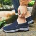 Chouqin Orthopedic Travel Plimsolls in Grey - Men's Size 10 | Breathable & Comfortable - Buy Online on SooperMarket.com
