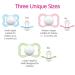 MAM Air Night & Day Baby Pacifier 3 Count Pack - Glows in The Dark, Sensitive Skin, 6-16 Months, Girl - Buy Online on SooperMarket.com