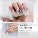 Aokitec 60ml Diamond Red Nail Extension Gel - UV Nail Polish for Salon & DIY Nail Design - Buy Online on SooperMarket.com