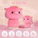 Mewaii 14'' Strawberry Cow Mushroom Soft Pillow Stuffed Animal Plush - Cuddly Pink Cow Toy for Kids - Buy Online on SooperMarket.com
