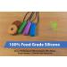 Tilcare Chew Chew Chew Sensory Chewing Necklace for Kids & Adults - Durable Silicone Teething Jewelry for Autism - 3 Pieces (1 Pack) - Buy Online on SooperMarket.com