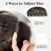 KooKaStyle Invisible Wire Hair Extensions - Long Wavy Secret Hairpiece | Adjustable Size, 4 Secure Clips, 24 Inch, Black - Buy Online on SooperMarket.com