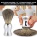 Men's Beard Brush - Portable Foam Brush for Grooming Cleaning & Shaving | International Shipping Available - Buy Online on SooperMarket.com