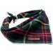 Lionet Paws Christmas Bandana for Dogs | Headscarf & Trochcock for Small Medium & Large Dogs - 1 Pack - Gr nkelk - Buy Online on SooperMarket.com