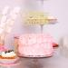 1Pc Happy Sweet 16 Cake Topper Glitter 16th Birthday Cake Pick for Cheers to 16 Years Old 16th Birthday Party Cake Decorations Supplies Gold Gold 2 - Buy Online on SooperMarket.com
