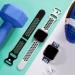 Witzon Sport Bands for Fitbit Versa 2/Lite, Breathable Silicone Replacement Wristbands - Large Black/Gray/White/Blue, Compatible with Versa Smartwatch - Men/Women - Buy Online on SooperMarket.com