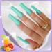 Honey Joy Dip Powder Nail Kit - 4 Colors Neon Bright Green Purple Dipping Powder Set - Salon Quality Manicure at Home - Dip-7pcs-02 - Buy Online on SooperMarket.com