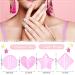 4-Piece Nail Embossed Molds | Metal Frame Bending Tools for Nail Art Design | Star, Heart Shapes | Nail Salon & Home Use - Buy Online on SooperMarket.com