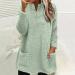 AMhomely Women's Plus Size Soft Teddy Fleece Hoodie with Pocket - Green S - Buy Online on SooperMarket.com