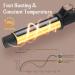 WeChip Rotating Curling Iron Automatic Hair Curler 1 1/4 Inch Ionic Self Curling Iron with Long Barrel Curling Wand for Waves with Extra Long Nano Titanium Barrel - Buy Online on SooperMarket.com