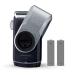 Braun MobileShave M-90 Travel Shaver Silver - Precision Trimmer, Smart Foil, Wide Floating Foil, Washable - Buy Online on SooperMarket.com