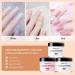 Morovan Acrylic Nail Kit with 12 Glitter Powder Set - Professional Monomer & Liquid Set for French Nail Tips - Practice Hand & Brushes for DIY Nail Art - Buy Online on SooperMarket.com