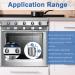 GRENFU Stove Knob Covers - 5 + 1 Pack | Child Safety Gas & Oven Knob Covers - Buy Online on SooperMarket.com