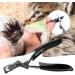 Nail Scissors | U Shape Manicure Scissors with Handle | Nail Cutting Scissors for Adults Men Women Nail Cleaner Nail Care for Thick and Ingrown Nails Dalynn - Buy Online on SooperMarket.com