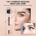 2pcs 3 Head Eyebrow & Eyelash Shaper with Double Head Brush | Includes 3 Different Spoolie Brushes for Makeup Grooming | EC-01 - Buy Online on SooperMarket.com