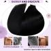 Laavoo 70cm Tape-In Real Hair Extensions - Black 65g Remy Hair 20 Pieces - Buy Online on SooperMarket.com