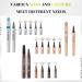 Buy Waterproof Microblading Eyebrow Pen - 4 Tip Soft Brown Pencil for Natural Looking Eyebrows Smudge-Proof & Long Lasting | International Shipping Available - Buy Online on SooperMarket.com