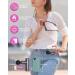 Mini Massage Gun - All Metal Muscle Massager | Super Silent Deep Tissue Massager with Extra Long Standby | 7500mAh Pocket Size | Ideal for Work, Fat Loss, Recovery & Pain Relief - Red - Buy Online on SooperMarket.com
