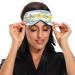 Haskirky Light Blocking Breathable Eye Mask for Adults - Ideal for Travel, Yoga, Meditation, and Deep Sleep - Adjustable and Comfortable - Dolphin Fish Cora Design - Buy Online on SooperMarket.com