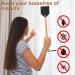 Peutier 2Stk Leather Fly Swatter - 49.5cm Durable Wooden Handle for Indoor & Outdoor Use | Black & Brown - Buy Online on SooperMarket.com