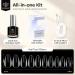 Modelones Nail Tips and Glue Gel Kit with Nail Lamp - 4 in 1 Upgraded Gel x Nail Kit for Fast Nail Extensions | Valentine's Gift for Women - Buy Online on SooperMarket.com