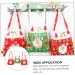 Gogogmee Santa Present 3pcs Christmas Candy Bag Candy Bags Christmas Tote Bags Xmas Bags Bag Backpack Decorate - Buy Online on SooperMarket.com