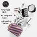 Pinch Provisions Candy Stripe Minimergency Kit | 17 Travel-Sized Cosmetic Essentials | Perfect Gift for Christmas & Birthdays | Emergency Beauty Accessories in Purple - Buy Online on SooperMarket.com