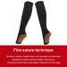 Buy ZLXHDL Compression Socks with Zipper - 2 Pairs of Open Toe Compression Stockings for Men & Women (S/M) - Black - Buy Online on SooperMarket.com