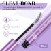 Lash Cluster Glue 10 ML - Waterproof Black Bond for Eyelash Extensions | Lasts 48-72 Hours | Includes Brushes & Tweezers - B&Qaugen - Buy Online on SooperMarket.com