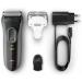 Buy Braun Series 3 3000BT Shave & Style 3-in-1 Electric Shaver with Precision Trimmer & 5 Comb Attachments - International Shipping Available - Buy Online on SooperMarket.com