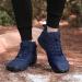 Waterproof Barefoot Shoes Winter Pro 2.0 | Unisex Minimalist Trail Guides for Men & Ladies | Outdoor Footwear in Blue (EU Size 36) - Buy Online on SooperMarket.com