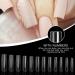 AORAEM XL Lady French Acrylic False Nail Tips - 120Pcs Clear Full Cover Extra Long Square Press On Fake Nails for Women - Buy Online on SooperMarket.com