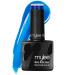 Mylee Gel Nail Polish 10ml Blue Lagoon UV/LED Soak-Off Nail Art Manicure Pedicure for Professional Salon & Home Use Neons Range - Long Lasting & Easy to Apply MG0141 - Blue Lagoon