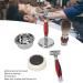 Luxury Retro Bortet Partial Shaving Set for Men - Stainless Steel Razor Brush Soap & Bowl - Premium Wet Shaving Experience - Buy Online on SooperMarket.com