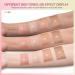 Highlighter Makeup Stick - Waterproof Glitter Cream Highlighter - Bronzer Contour Face Makeup - Long-lasting 3-in-1 Multi Uses for Face Body Eyeshadow (2#soft glow) 2#soft glow 1 g (Pack of 1) - Buy Online on SooperMarket.com