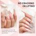 Makartt Poly Nail Gel 50ml Nude Extend Gel for Nails Trending Builder Nail Gel Stylish French Press Nail Extension Gel Manicure Fall Hard Gel for Nails Pink - Buy Online on SooperMarket.com