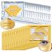30 Pairs Lip Masks & Eye Mask 24K Collagen Crystal Under Eye Patches for Puffy Eyes Dark Circles Moisturizing& Reducing Fine Lines Lip Mask Cooling Collagen Eye Masks Skincare for Women Men