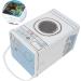 Large Capacity Laundry Powder Detergent Container the Washing Machine Design Metal Powder Box for Storing Washing Tablets Blue - Buy Online on SooperMarket.com
