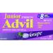 Junior Strength Advil (40 Count Grape Flavour) Ibuprofen Chewable Tablets for Relief of Pain Fever