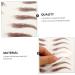 Gogogmee 4 Sheets Waterproof Eyebrow Stickers Eyebrow Tools 4d Artificial Eyebrow Tattoos Cosmetic 6d Hair 21x14.8cm Brown - Buy Online on SooperMarket.com