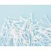 Cotton swabs ear sticks | Cotton heads made of 100% cotton | without plastic | 100% biodegradable | with paperality | 100% biodegradable | refill pack (500 pieces)